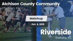 Matchup: Atchison County vs. Riverside  2019