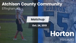 Matchup: Atchison County vs. Horton  2019
