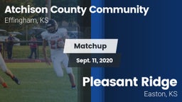 Matchup: Atchison County vs. Pleasant Ridge  2020