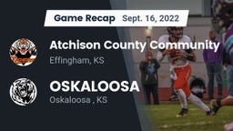 Recap: Atchison County Community  vs. OSKALOOSA  2022