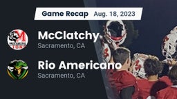 Recap: McClatchy  vs. Rio Americano  2023