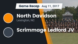 Recap: North Davidson  vs. Scrimmage Ledford JV 2017