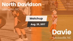 Matchup: North Davidson High vs. Davie  2017