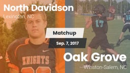 Matchup: North Davidson High vs. Oak Grove  2017