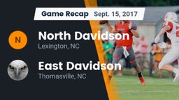 Recap: North Davidson  vs. East Davidson  2017