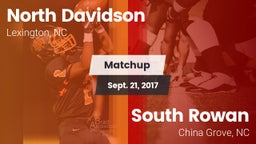 Matchup: North Davidson High vs. South Rowan  2017