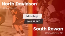 Matchup: North Davidson High vs. South Rowan  2017