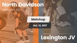 Matchup: North Davidson High vs. Lexington JV 2017