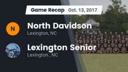 Recap: North Davidson  vs. Lexington Senior  2017