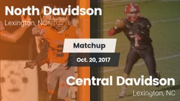 Matchup: North Davidson High vs. Central Davidson  2017