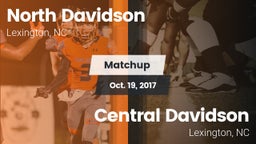 Matchup: North Davidson High vs. Central Davidson  2017