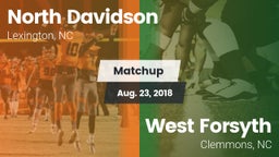 Matchup: North Davidson High vs. West Forsyth  2018