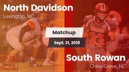 Matchup: North Davidson High vs. South Rowan  2018