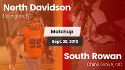 Matchup: North Davidson High vs. South Rowan  2018