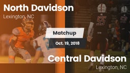 Matchup: North Davidson High vs. Central Davidson  2018