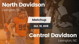 Matchup: North Davidson High vs. Central Davidson  2018