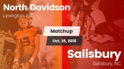 Matchup: North Davidson High vs. Salisbury  2018