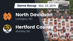 Recap: North Davidson  vs. Hertford County  2019