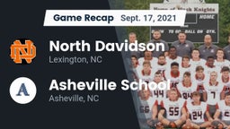 Recap: North Davidson  vs. Asheville School 2021