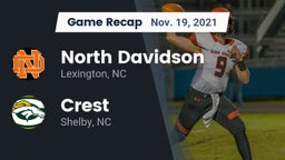 Recap: North Davidson  vs. Crest  2021