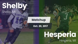 Matchup: Shelby  vs. Hesperia  2017