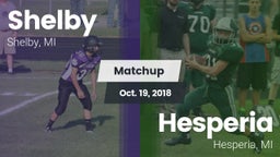 Matchup: Shelby  vs. Hesperia  2018