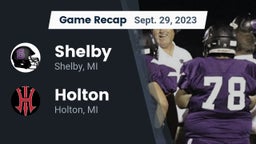 Recap: Shelby  vs. Holton  2023