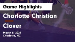 Charlotte Christian  vs Clover  Game Highlights - March 8, 2024