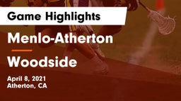 Menlo-Atherton  vs Woodside  Game Highlights - April 8, 2021