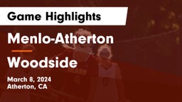 Menlo-Atherton  vs Woodside  Game Highlights - March 8, 2024