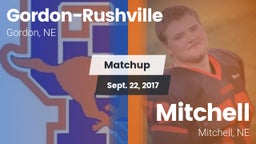 Matchup: Gordon-Rushville vs. Mitchell  2017