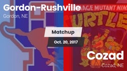 Matchup: Gordon-Rushville vs. Cozad  2017