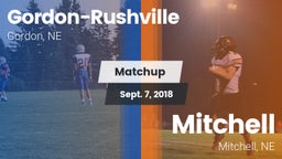 Matchup: Gordon-Rushville vs. Mitchell  2018