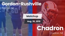 Matchup: Gordon-Rushville vs. Chadron  2019