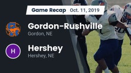 Recap: Gordon-Rushville  vs. Hershey  2019