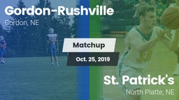 Matchup: Gordon-Rushville vs. St. Patrick's  2019