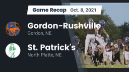 Recap: Gordon-Rushville  vs. St. Patrick's  2021