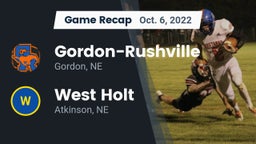 Recap: Gordon-Rushville  vs. West Holt  2022