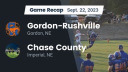 Recap: Gordon-Rushville  vs. Chase County  2023