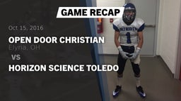 Recap: Open Door Christian  vs. Horizon Science Toledo 2016
