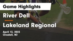 River Dell  vs Lakeland Regional  Game Highlights - April 13, 2023