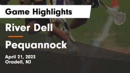 River Dell  vs Pequannock  Game Highlights - April 21, 2023