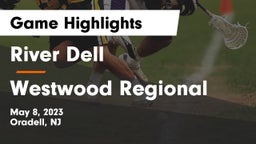 River Dell  vs Westwood Regional  Game Highlights - May 8, 2023