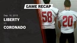 Recap: Liberty  vs. Coronado  2015