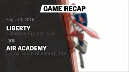 Recap: Liberty  vs. Air Academy  2016