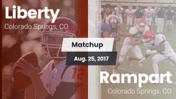 Matchup: Liberty  vs. Rampart  2017