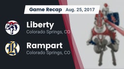 Recap: Liberty  vs. Rampart  2017
