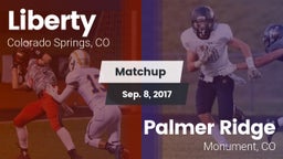 Matchup: Liberty  vs. Palmer Ridge  2017