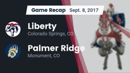 Recap: Liberty  vs. Palmer Ridge  2017
