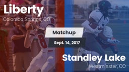 Matchup: Liberty  vs. Standley Lake  2017